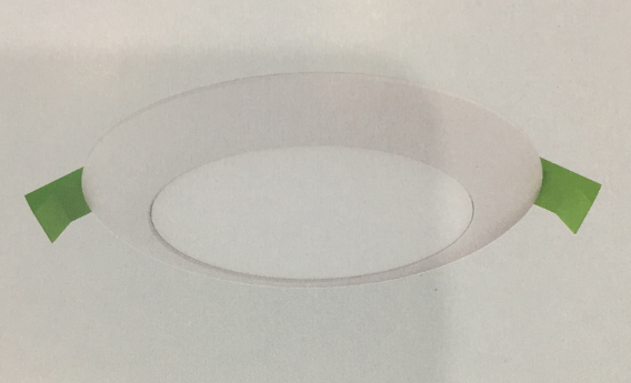 Downlight rnd 110mm LED Dim WH 70cut 3000K