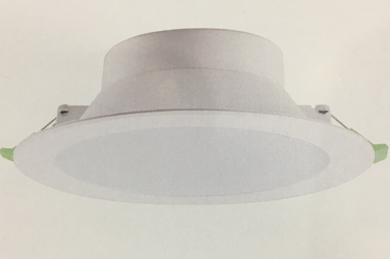 Downlight rnd 189mm LED Dim 30W WHT Kit 5000K