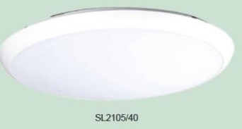 Oyster DISC 400mm OPAL LED DIM 30W 5000K
