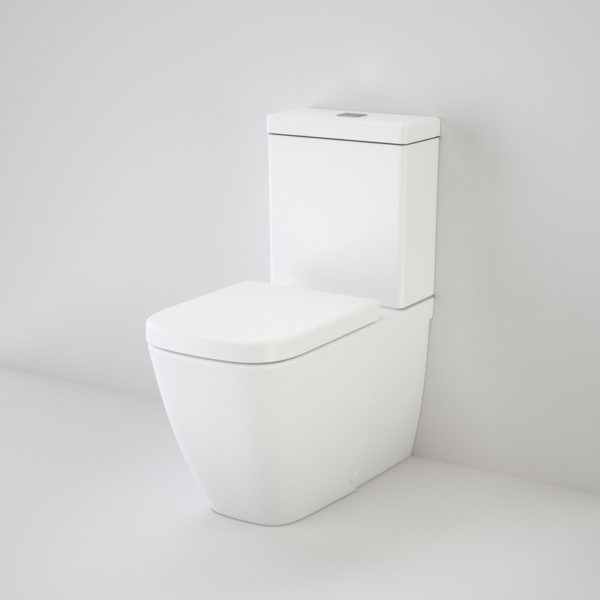 Caroma Cube BTW BE Toilet Suite white