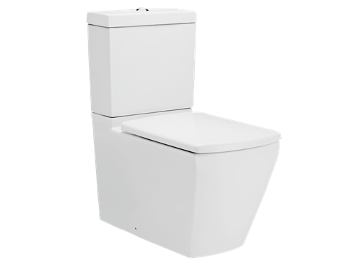 Gemini Tetragon BTW Toilet suite white