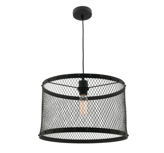 Brixton pendant industrial dark grey E27