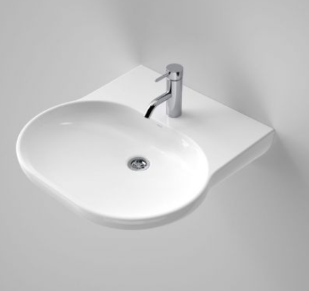 Caroma Opal Sole wall basin white