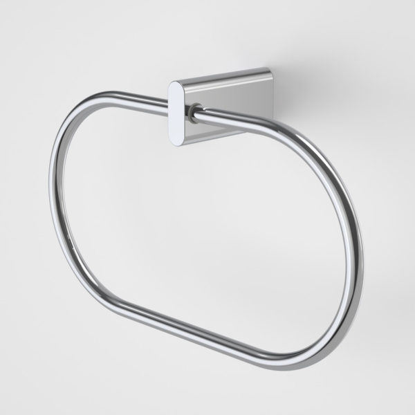 Caroma Track towel ring chrome