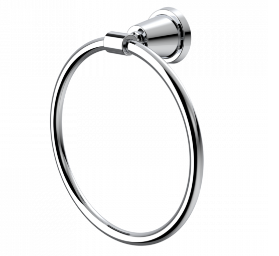 Caroma Midas towel ring chrome
