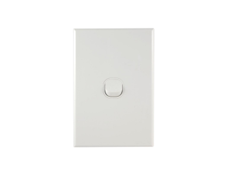 Light switch GEO 10A 1gang V white