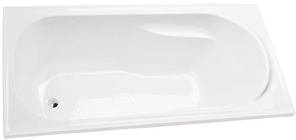 Decina Modena 1210mm shower bath white