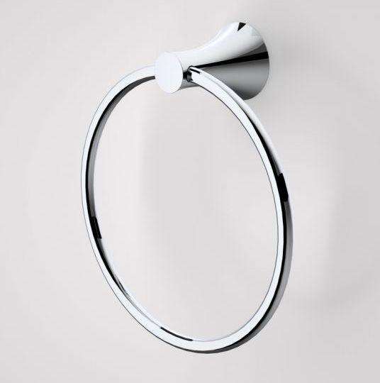 Caroma Elegance towel ring chrome