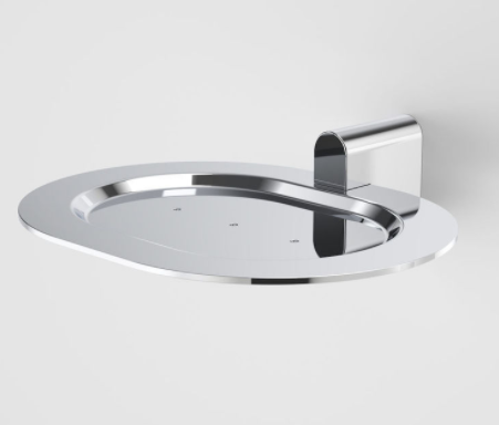 Caroma Track soap holder chrome