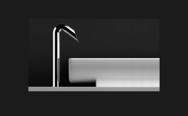 Paco only one tall basin mixer chrome