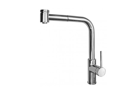 Parisi Envy pull out kitchen mixer chrome