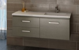 Dakota 1050mm 30mm freestyle wall hung vanity