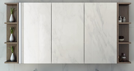 Boston 1500mm shaving cabinet