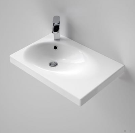 Contura Freeform 600mm wall hung basin 0TH
