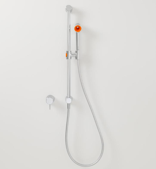 Marc Newson shower rail chrome
