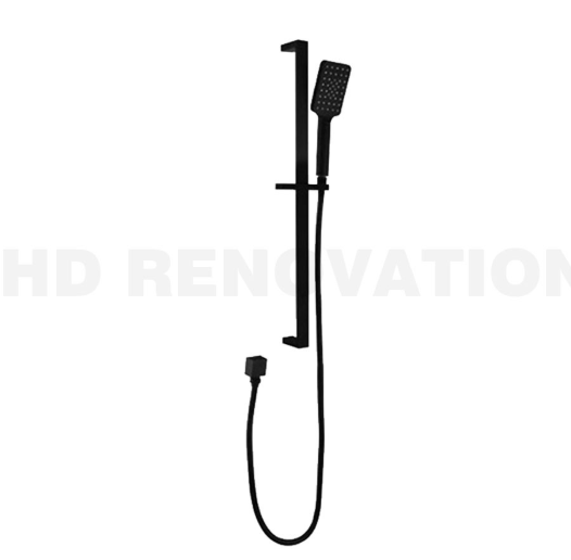 Linkware Liberty 3F hand shower on rail black
