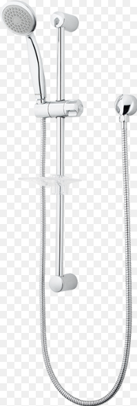 Methven Aurora 1F shower on rail chrome