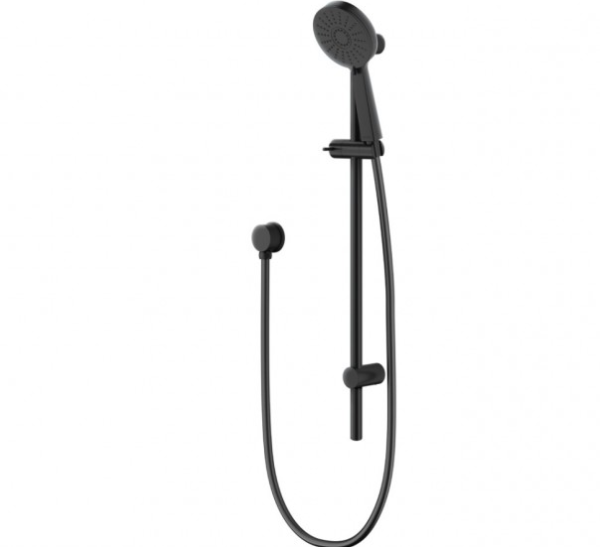 Methven krome 120mm 3F shower rail black