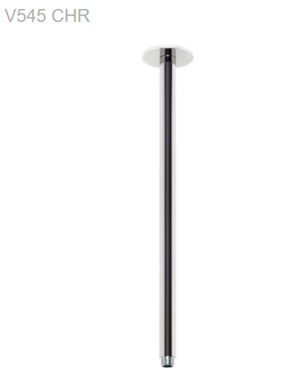 Vivid ceiling arm only 450mm chrome