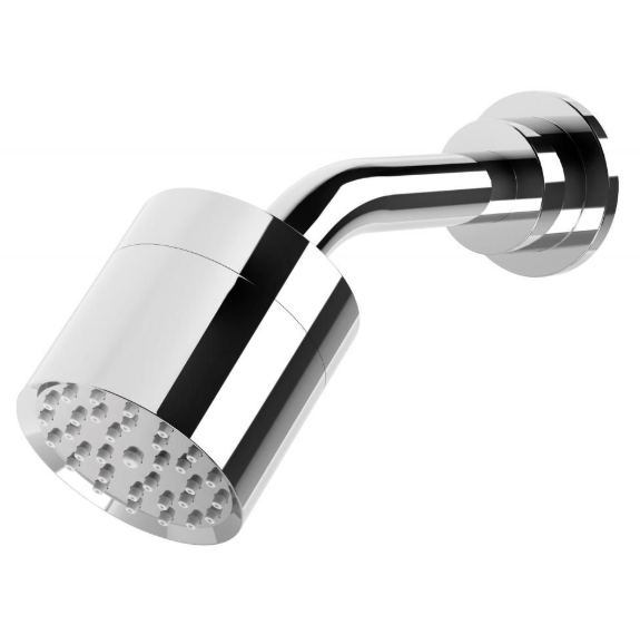 Vivid Slimline shower arm & rose conical