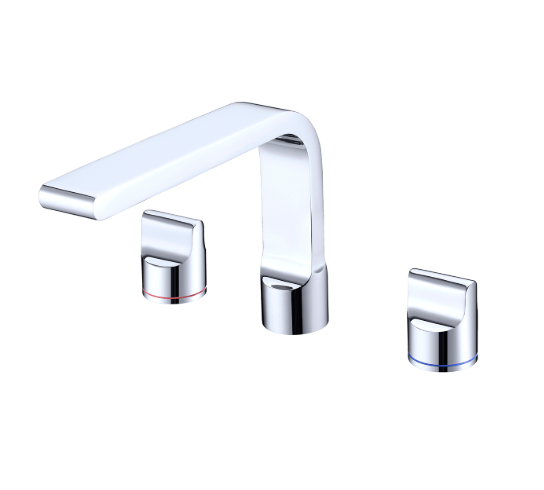 Pearl basin/bath set chrome