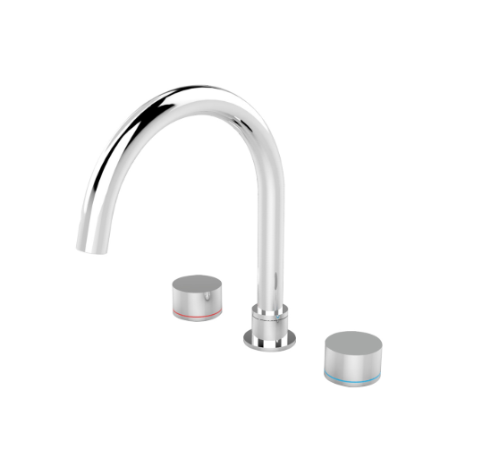 Kara bath set chrome