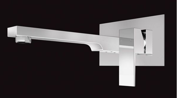 Paco Jaanson Scondro wall mixer & spout chrome