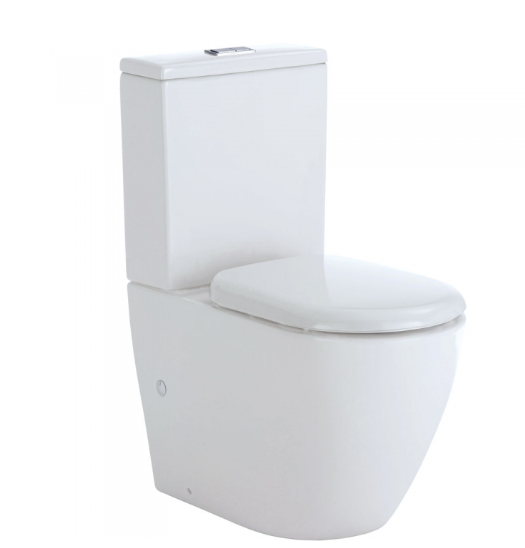 Koko rimless back to wall toilet suite