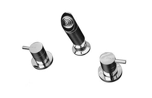 Elle lever shower set chrome