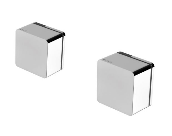 Alia wall top assemblies chrome