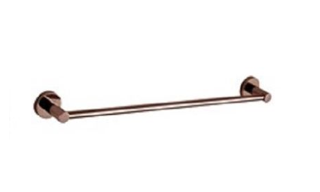 Ideal towel rail single rose gold