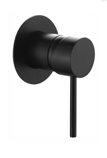 Ideal pin wall mixer black