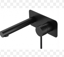 Ideal pin wall mixer & spout black